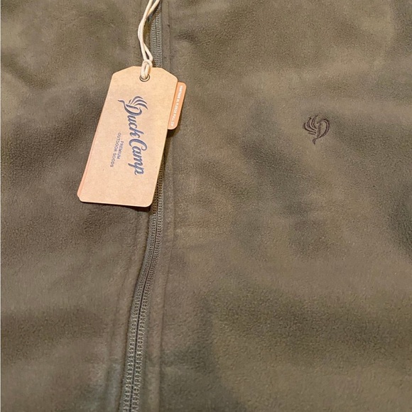 Duck camp men’s fleece jacket asst sizes new - Picture 2 of 2